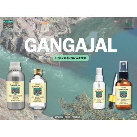 Gangajal Holy Ganga Water from The Origin of River Ganga at Devprayag