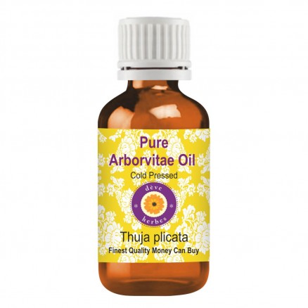 Pure Arborvitae Oil (Thuja plicata) 100% Natural Therapeutic Grade Cold Pressed