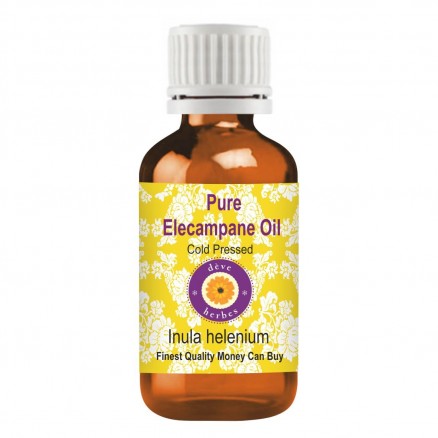 Pure Elecampane Oil (Inula helenium) 100% Natural Therapeutic Grade Cold Pressed