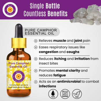 Pure Camphor Essential Oil