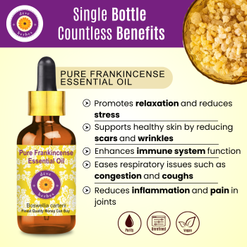 Pure Frankincense Essential Oil - Boswellia carterii