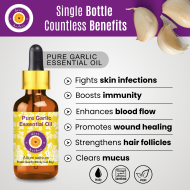 Pure Garlic Essential Oil 