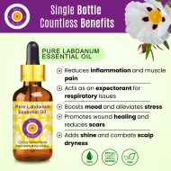 Pure Labdanum Essential Oil 