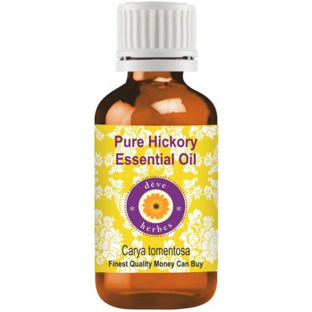 Pure Hickory Essential Oil (Carya tomentosa) 100% Natural Therapeutic Grade Steam Distilled