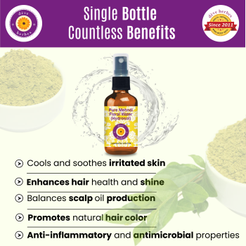 Pure Mehandi Floral Water PET Bottle