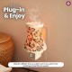 Plugin Ceramic Aroma Diffuser with Pure Ylang Ylang Aroma Oil 15ml