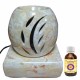   Electric Aroma Diffuser Ceramic - Milano (With 25ml Lemongrass oil)